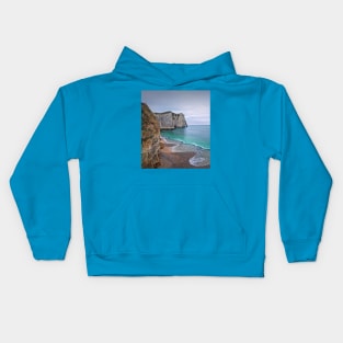 Etretat beach Kids Hoodie